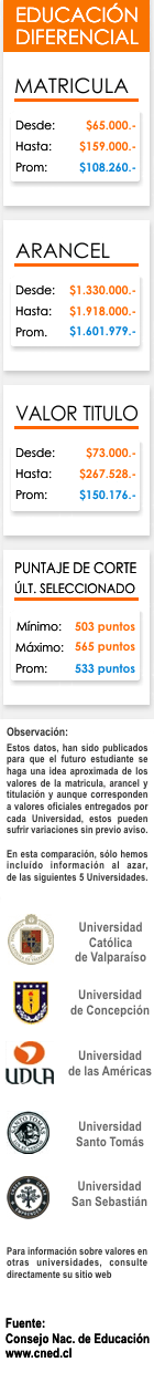 Ficha Educaci&oacute;n Diferencial