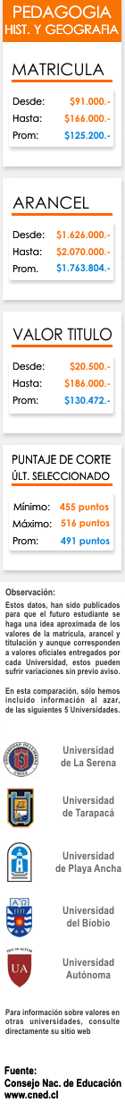 Ficha Pedagog&iacute;a Historia y Geograf&iacute;a